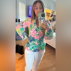 Lilly Pulitzer Silk Shirt - XS